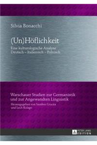 (Un)Hoeflichkeit