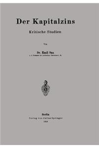 Der Kapitalzins
