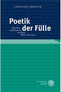 Poetik Der Fulle