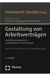 Gestaltung Von Arbeitsvertragen