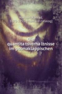 DIE QUANTITA TSVERHA LTNISSE IM POLMAKL