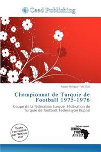 Championnat de Turquie de Football 1975-1976