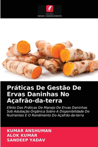 Práticas De Gestão De Ervas Daninhas No Açafrão-da-terra