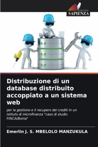 Distribuzione di un database distribuito accoppiato a un sistema web
