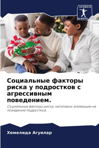 Социальные факторы риска у подростков с аk