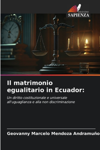 Il matrimonio egualitario in Ecuador
