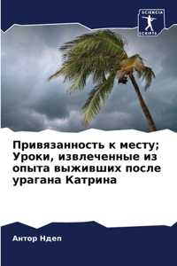 Привязанность к месту; Уроки, извлеченные 
