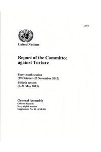 Report of the Committee against Torture