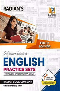 Objective General English Practice Set Book for All One Day Competitive Exams | SSC, Bank PO, Railway, Defence, Police & All Other Examinations