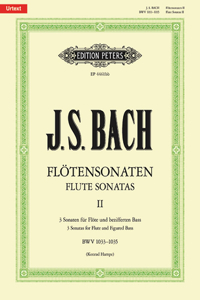 Flute Sonatas, Bwv 1033-1035 for Flute and Continuo
