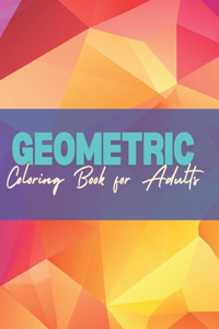 Geometric Pattern Coloring Book for Adults