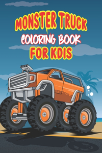 Monster Truck Coloring Book For Kids