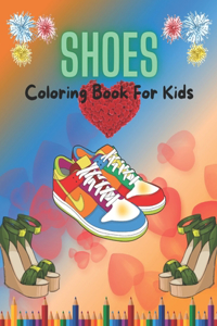 Shoes Coloring Book For Kids