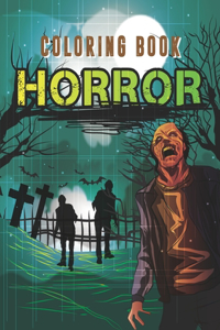 Horror Coloring Book