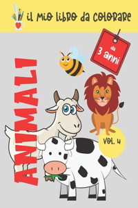 Il mio libro da colorare Animali