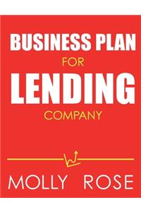 Business Plan For Lending Company