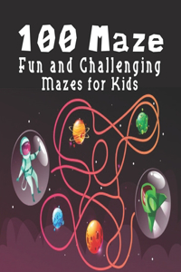 100 maze. Fun and Challenging Mazes for Kids