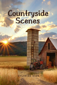 Countryside Scenes Coloring Book