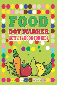 Food Dot marker Activity Book for Kids
