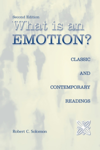 What Is an Emotion?