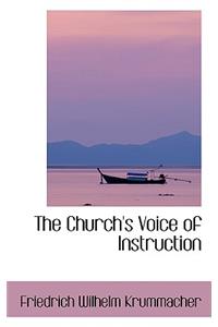 The Church's Voice of Instruction