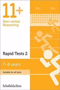 11+ Non-verbal Reasoning Rapid Tests Book 2: Year 3, Ages 7-8