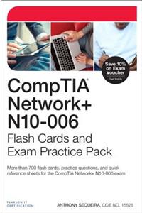 Comptia Network+ N10-006 Flash Cards and Exam Practice Pack