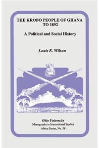 Krobo People of Ghana to 1892