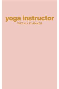 Yoga Instructor Weekly Planner