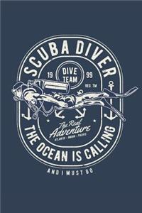 Scuba Diver Notebook