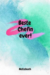 Beste Chefin ever! Notizbuch