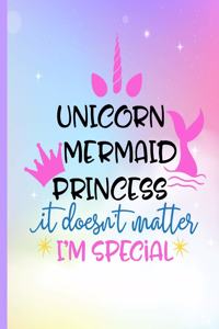 Unicorn Mermaid Princess