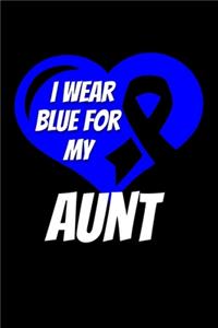 I Wear Blue For My Aunt
