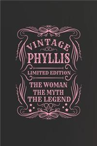 Vintage Phyllis Limited Edition the Woman the Myth the Legend