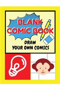 Blank Comic Book Draw Your Own Comics