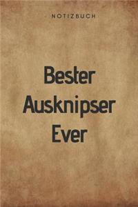 Bester Ausknipser Ever Notizbuch