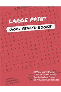 Large Print Word Search Books