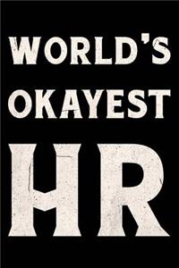 World's Okayest HR Journal White