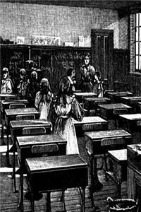 School Theme Journal Old Fashioned Classroom Lined Journal Pages