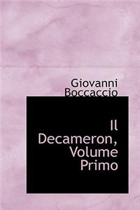 Il Decameron, Volume Primo