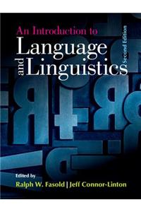 An Introduction to Language and Linguistics