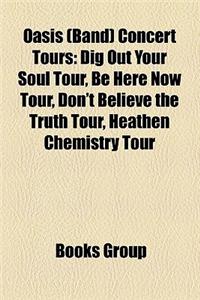 Oasis (Band) Concert Tours