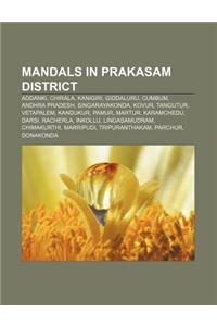 Mandals in Prakasam District