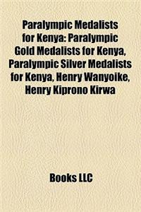 Paralympic Medalists for Kenya