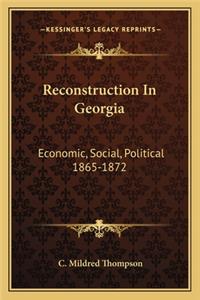 Reconstruction in Georgia