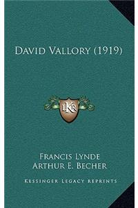 David Vallory (1919)