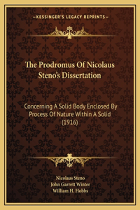 Prodromus Of Nicolaus Steno's Dissertation
