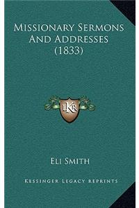 Missionary Sermons And Addresses (1833)