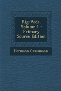 Rig-Veda, Volume 1