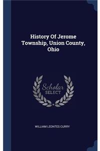 History Of Jerome Township, Union County, Ohio